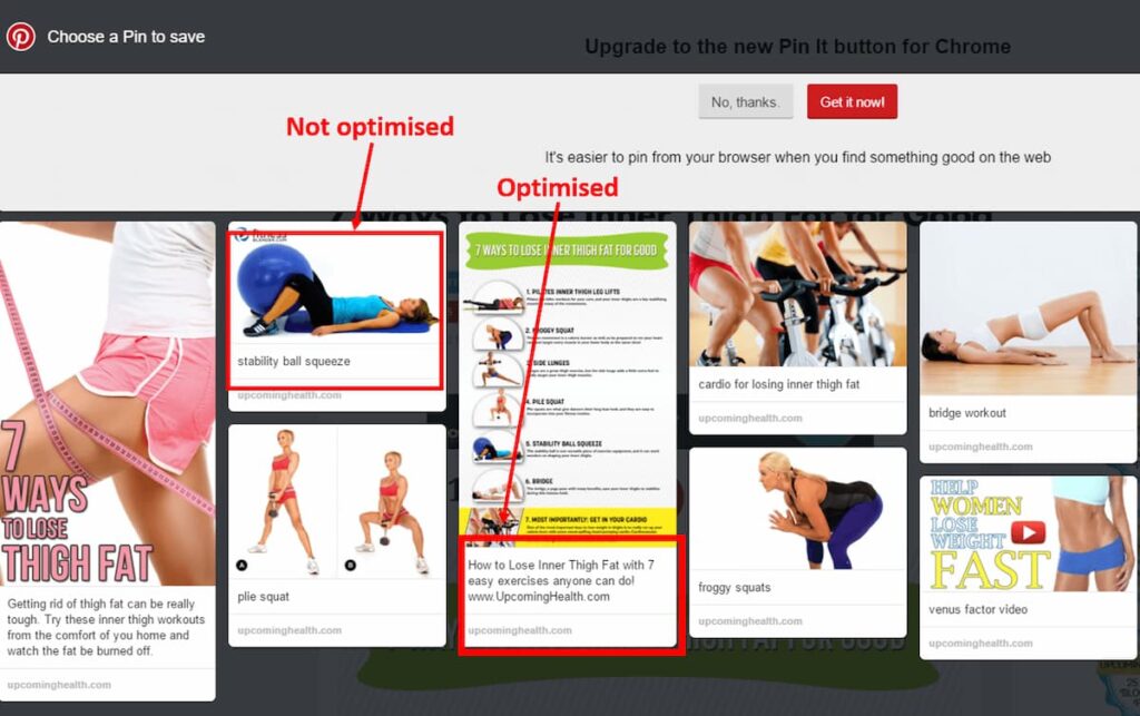 optimized pinterest descriptions min